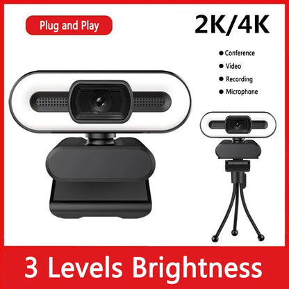 4K HD Webcam for Creators