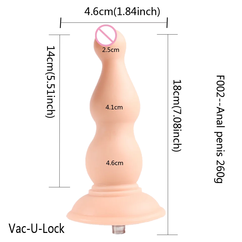Premium Silicone Dildo Attachment Set