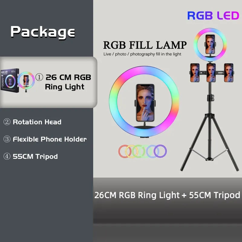15 Colors Tripod for Web Cam Models