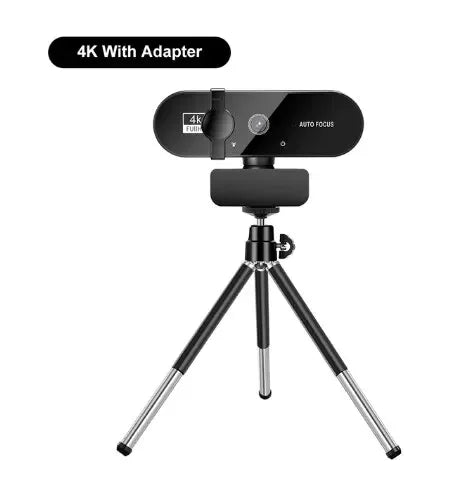 4K Webcamn With Mic & Auto Focus