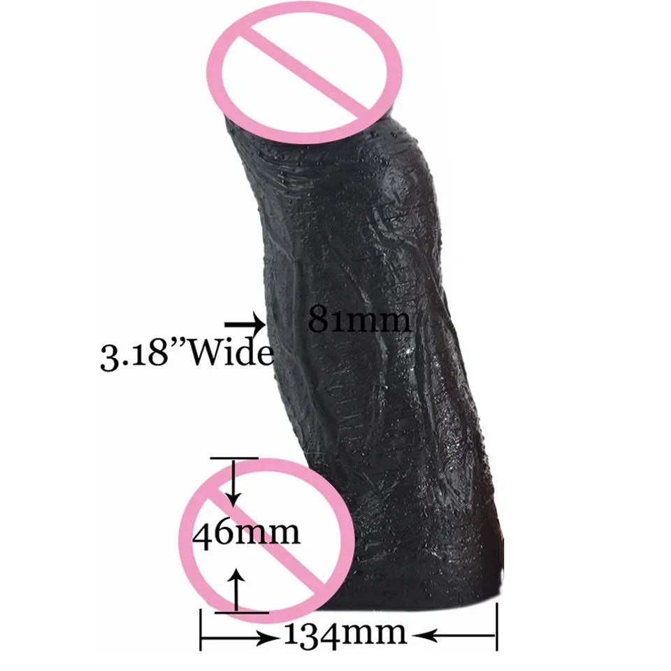 Premium Silicone Dildo Attachment Set