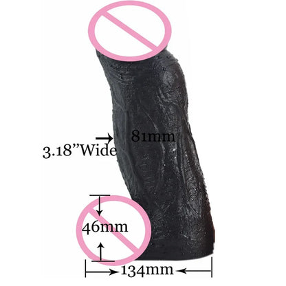 Premium Silicone Dildo Attachment Set