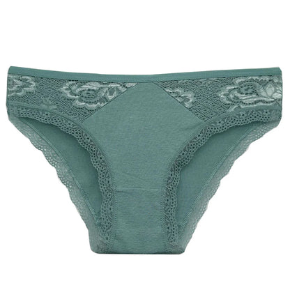 Lady Underwear 5 PCS/SET Sexy Lace Underpants Fashion Female M-XL Women Panties Cotton Briefs