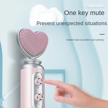 Pink Condenser Microphone