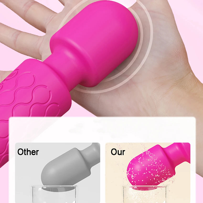 10-Frequency Magic Wand Vibrators