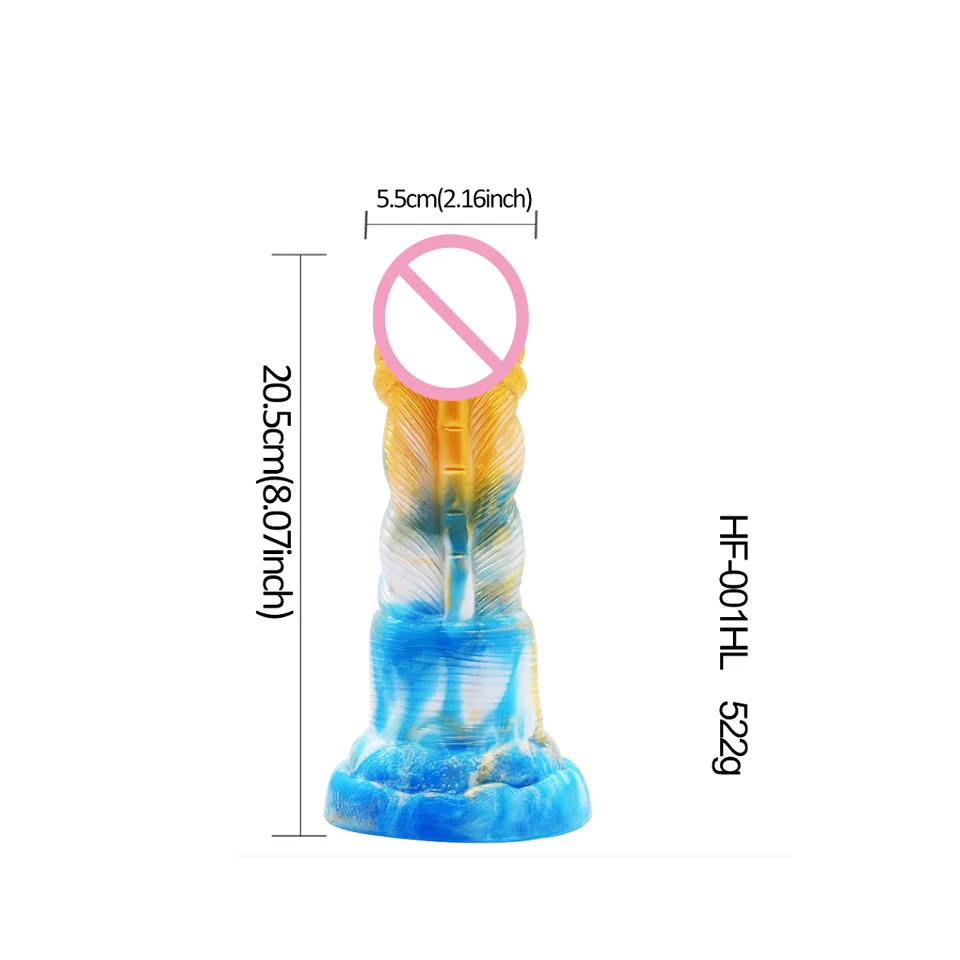 Premium Silicone Dildo Attachment Set