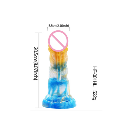 Premium Silicone Dildo Attachment Set