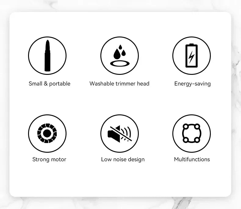 4 In 1 Electric Eyebrow Trimmer USB Mini Body Eye Facial Hair Removal Portable Women Painless Razor Body Hair Removal Epilator