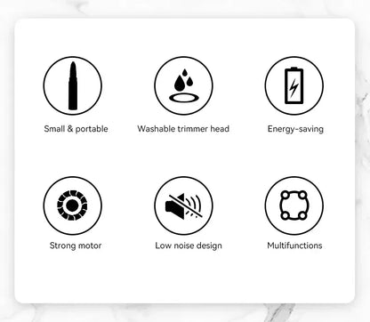 4 In 1 Electric Eyebrow Trimmer USB Mini Body Eye Facial Hair Removal Portable Women Painless Razor Body Hair Removal Epilator