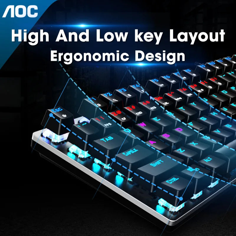 Glow Cam Keyboard