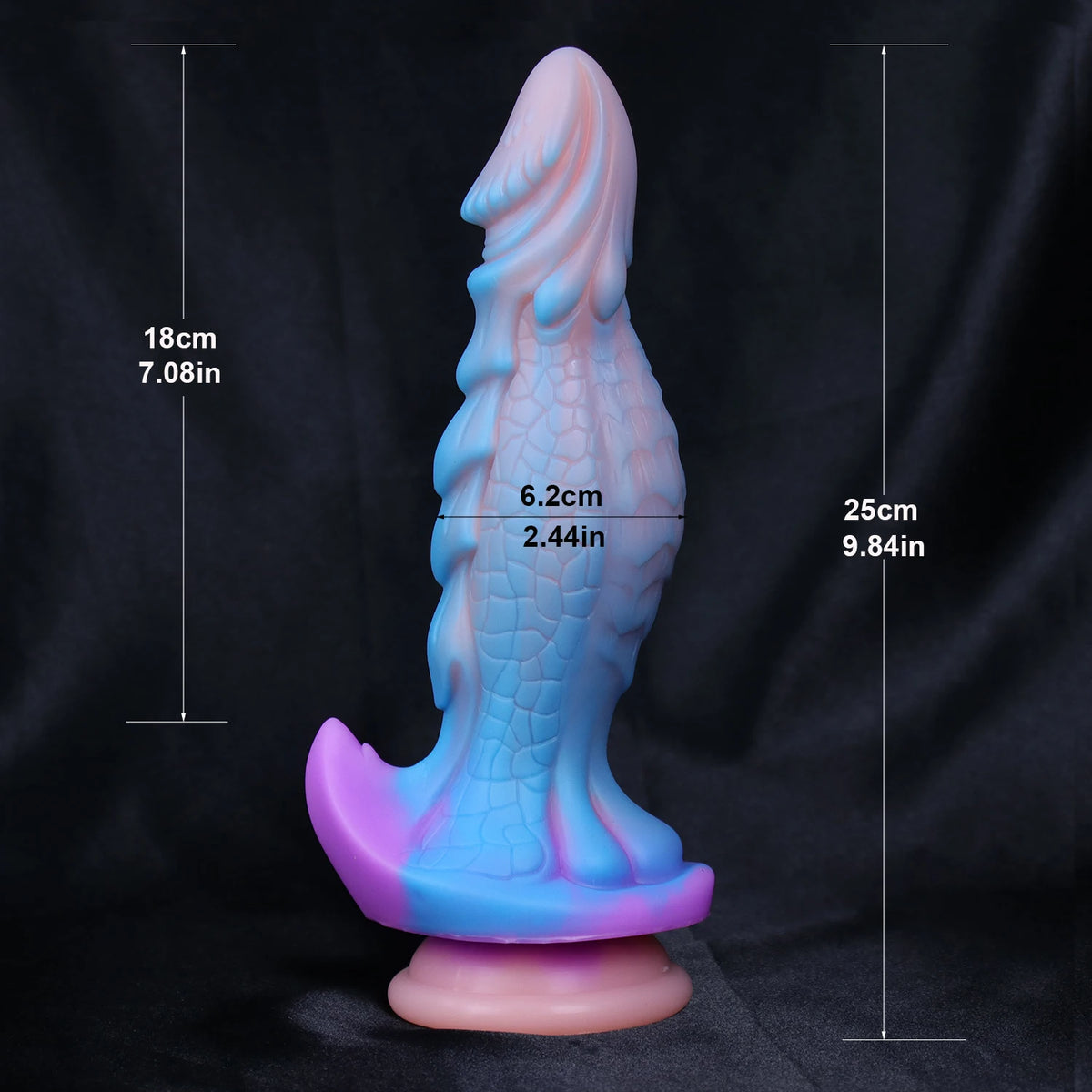Monster Dragon Suction Cup Dildo — Premium Liquid Silicone