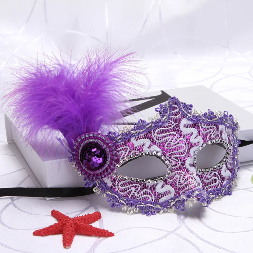 Princess Ball Handheld Mask