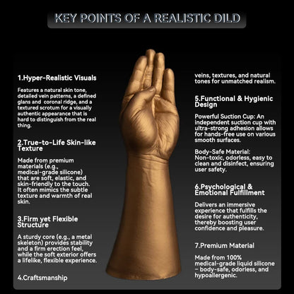 Premium Silicone Huge Hand Dildo