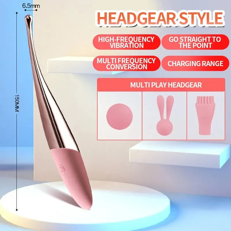 G-Spot Honey Bean Vibrator — Magnetic Ultrasonic Precision