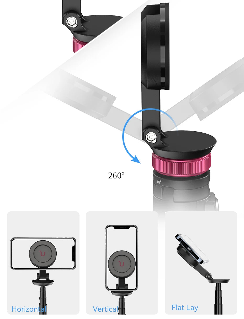 Bluetooth Remote Magnetic Phone Tripod