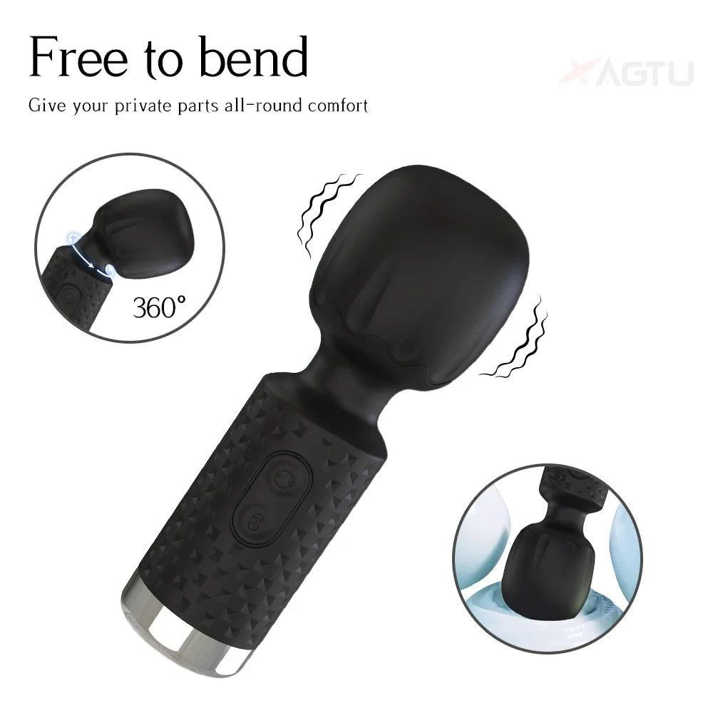 10 Modes Powerful Mini Vibrator