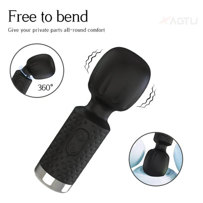 10 Modes Powerful Mini Vibrator