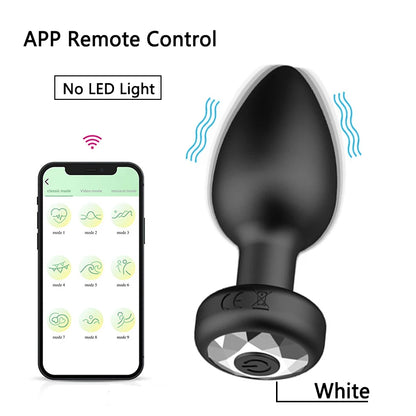 Remote-Control Silicone Plug Massager