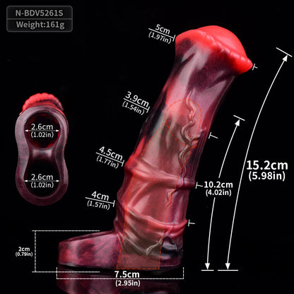 Vibrating Silicone Sleeve Extender – Multi-Mode