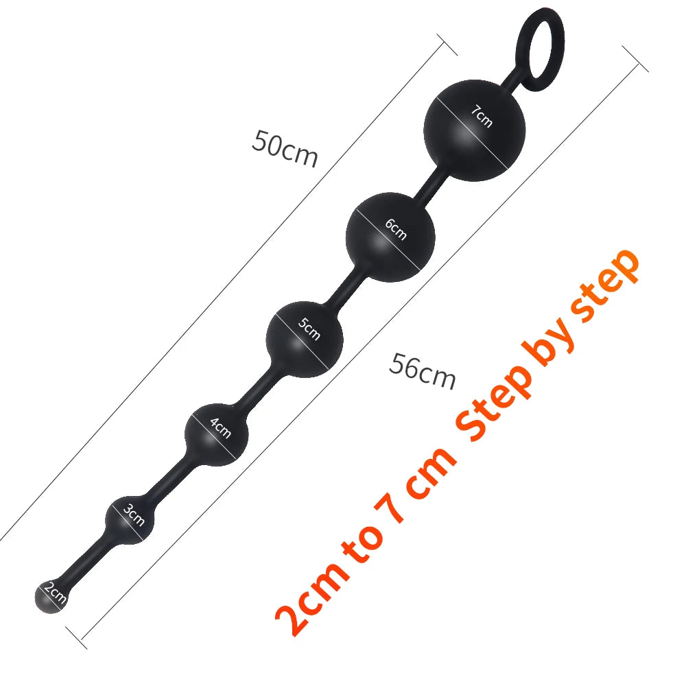 Safe & Hygienic Silicone Anal Toy