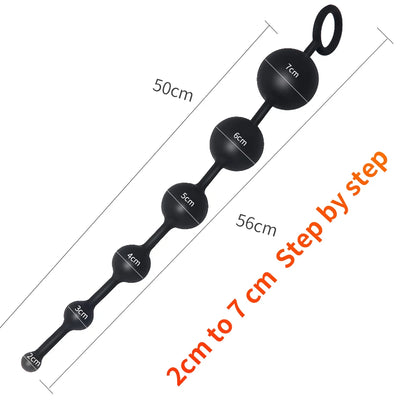 Safe & Hygienic Silicone Anal Toy