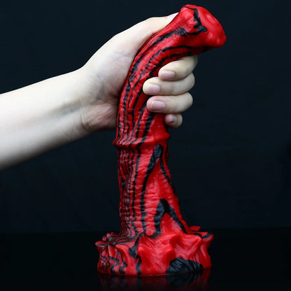 Large Soft Fantasy Silicone Dildo – 9.6 Inch