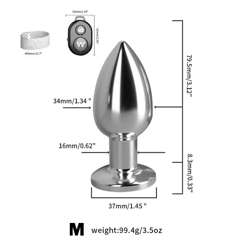Waterproof Quiet Metal Plug