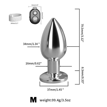 Waterproof Quiet Metal Plug