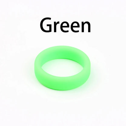 6 Color Penis Ring Delay Ejaculation Silicone Reusable Semen Cock Rings on for Men Enlargement Sex Toys For Men Couple Rings