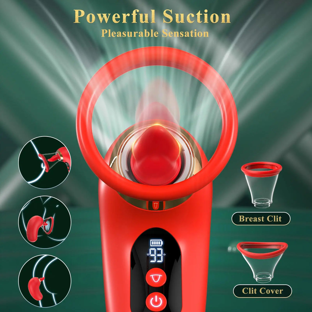 APP Control Tongue Licking Clitoral