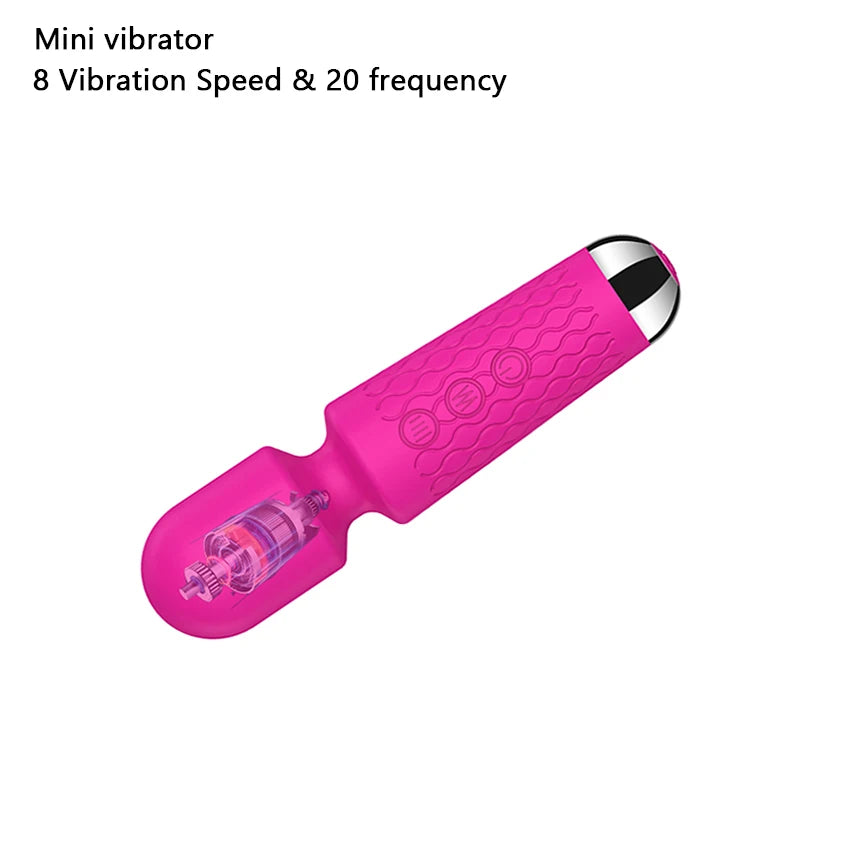 10-Frequency Magic Wand Vibrators