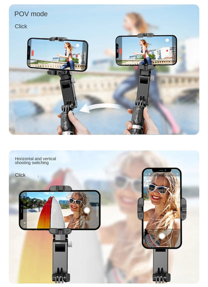 AI Adjustable Angle Smartphone Gimbal