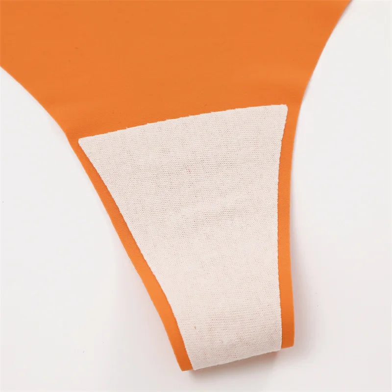 Solid Color Comfortable Ice Silk Panties