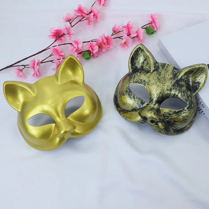 Premium Cat Masquerade Mask – 17 Colors