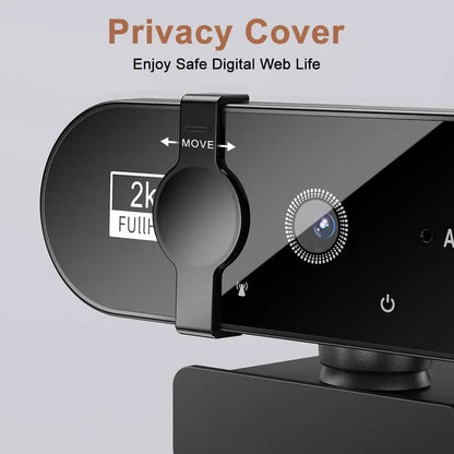 4K Webcamn With Mic & Auto Focus