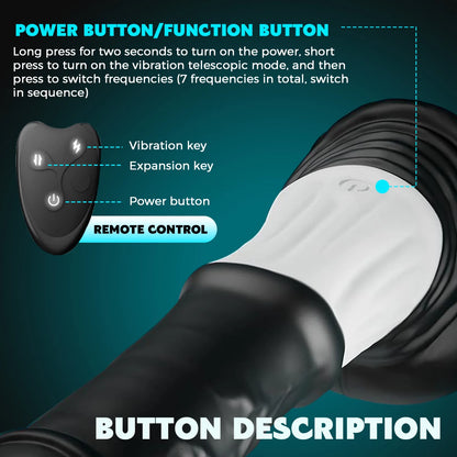 Winter Hot Remote Control Dildo