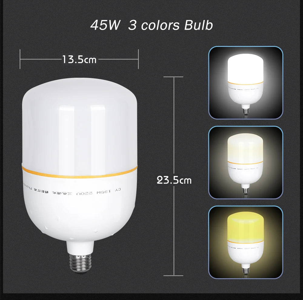 Studio Lighting with Global Plug Adapters