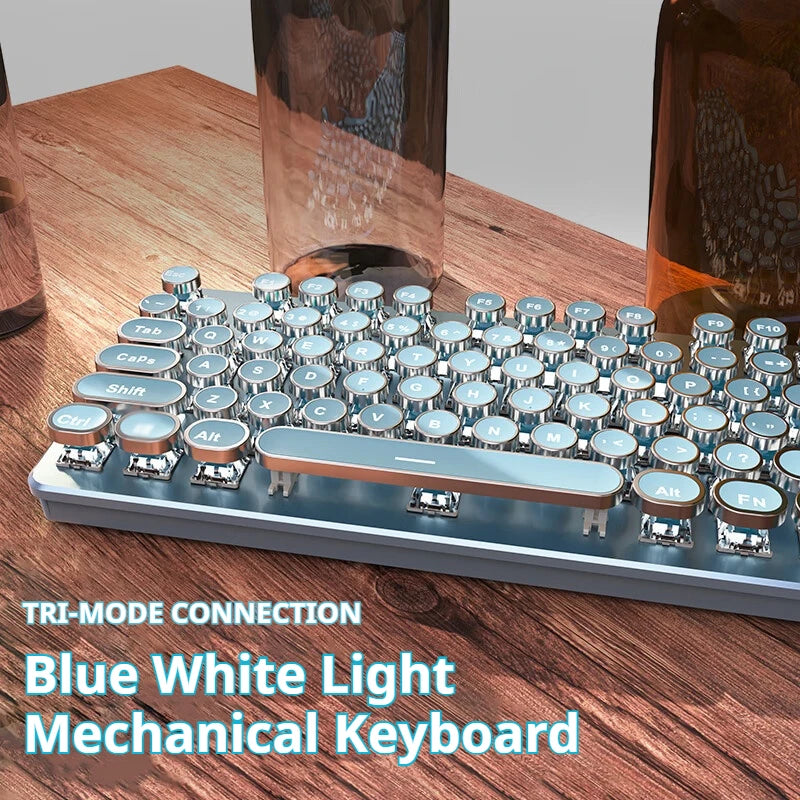 Tri-Mode, 104 Keys LED Keyboard