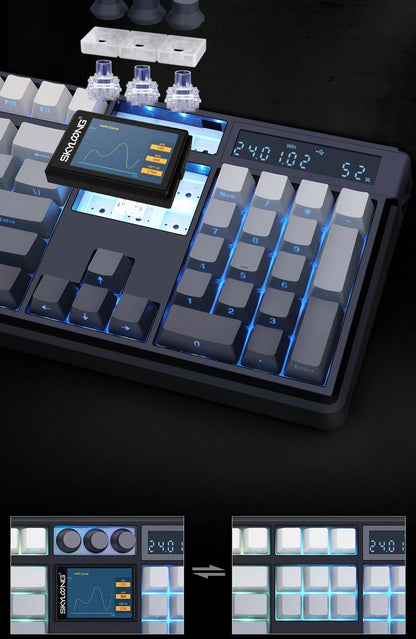 LCD Screen Mechanical Keyboard