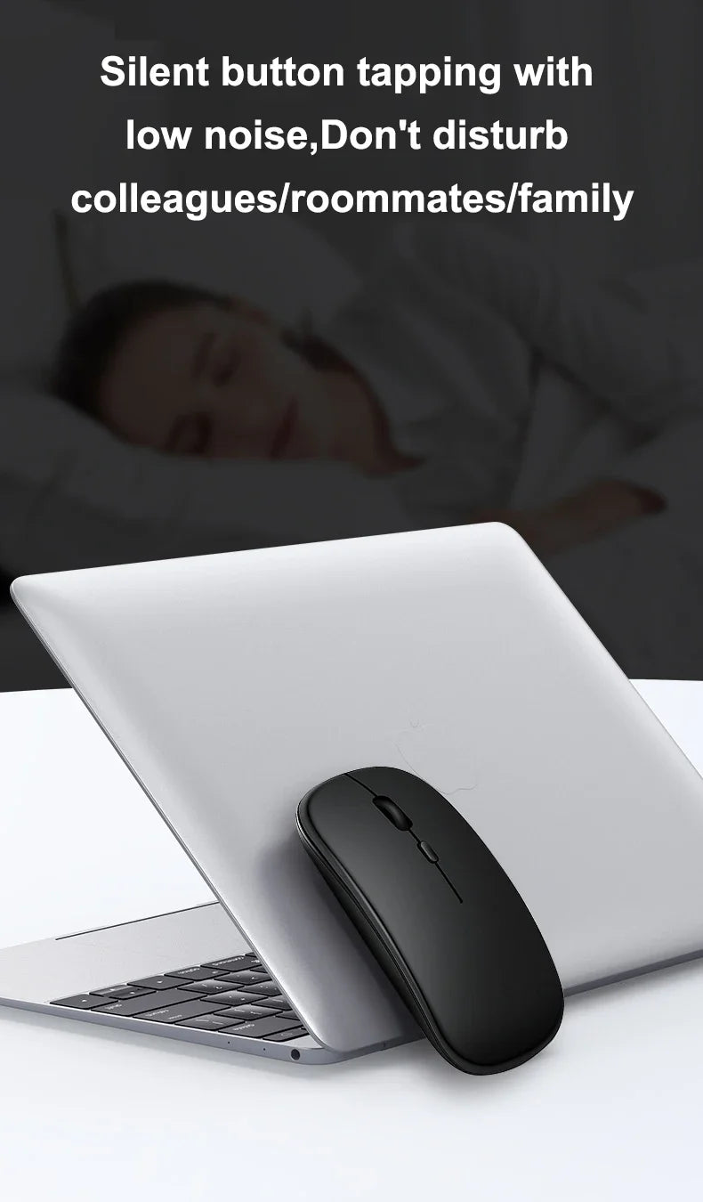 Silent Typing Keyboard Mouse Combo