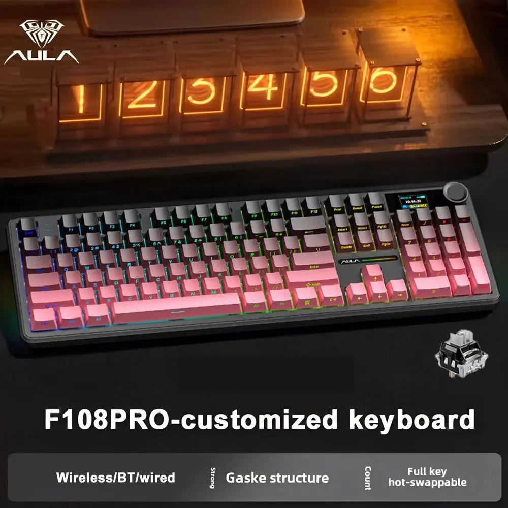 Long Battery Wireless Keyboard 8000mAh