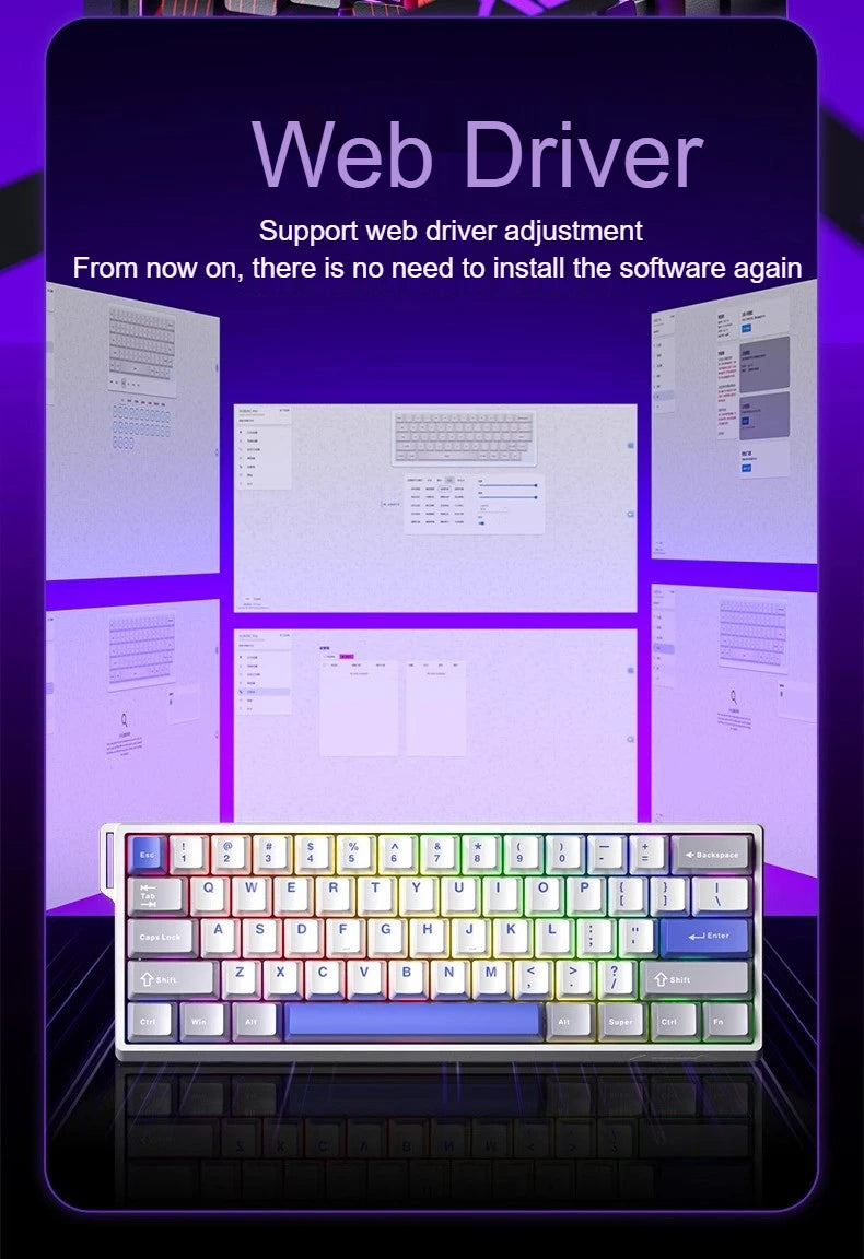 Hot-swap RGB keyboard