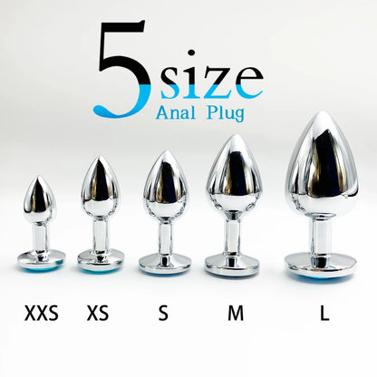 Premium Metal Crystal Plug