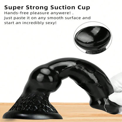 Realistic Huge Dog Dildo — Liquid Silicone 4 Sizes