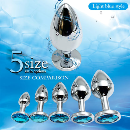 Premium Metal Crystal Plug