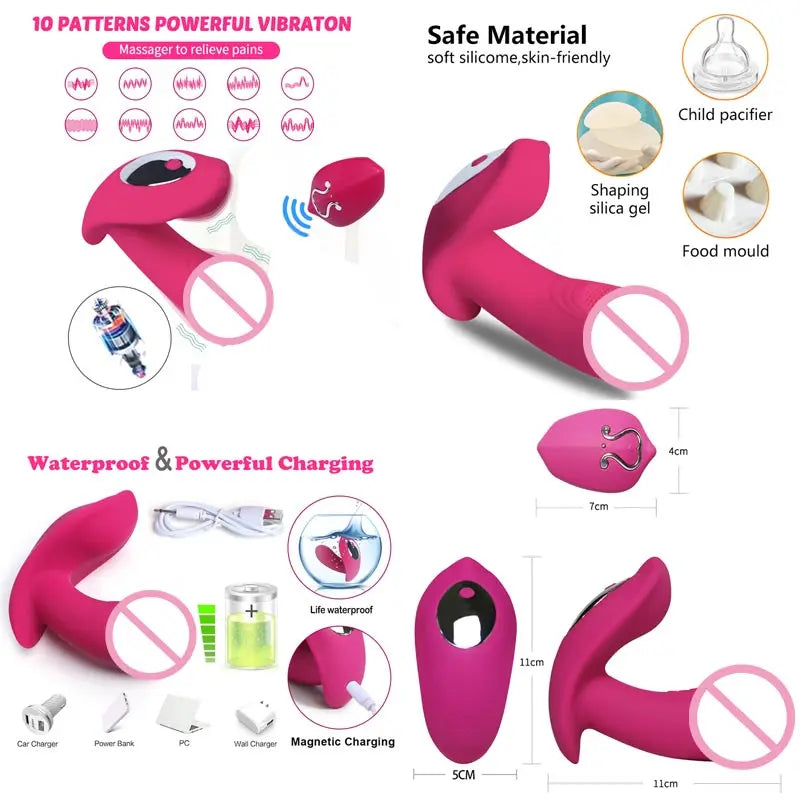 Panties Mini G-Spot Clitoral Massager