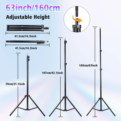 LED Ring Light 10 Tripod