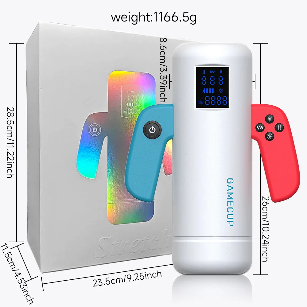 LCD Heated Thrusting Rotating Stroker