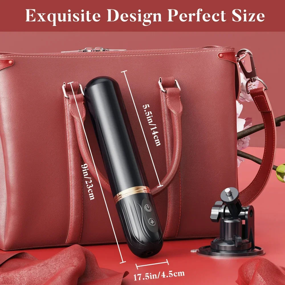 Telescopic Heating Dildo Vibrator Machine