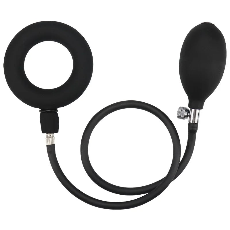 Air Pump Control Penis Ring for Men